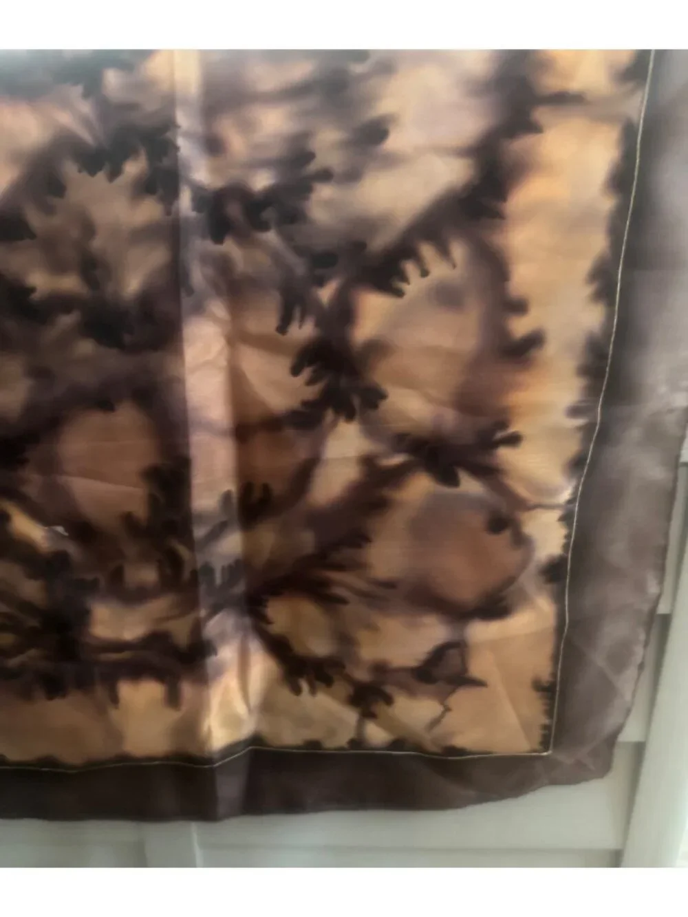 Vintage Dolores Gotti Limoux Hand-Painted Signed Silk Scarf 34